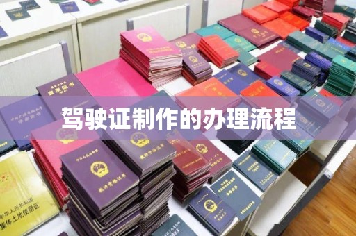 乌兰驾驶证制作的办理流程