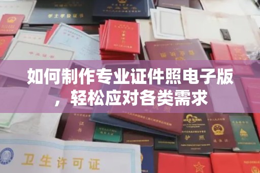 乌兰如何制作专业证件照电子版，轻松应对各类需求