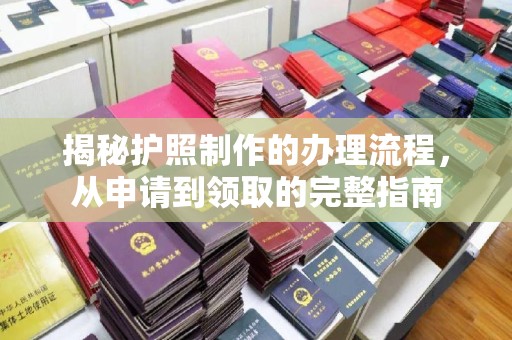 乌兰揭秘护照制作的办理流程，从申请到领取的完整指南