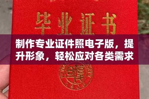 乌兰制作专业证件照电子版，提升形象，轻松应对各类需求