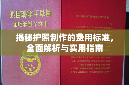 乌兰揭秘护照制作的费用标准，全面解析与实用指南