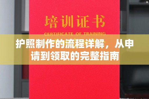 乌兰护照制作的流程详解，从申请到领取的完整指南