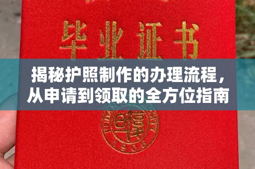乌兰揭秘护照制作的办理流程，从申请到领取的全方位指南