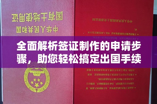 乌兰全面解析签证制作的申请步骤，助您轻松搞定出国手续